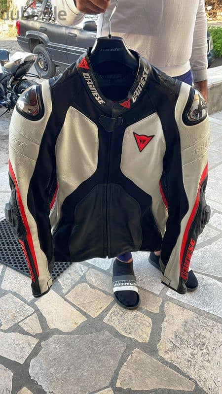 dainese leather jacket brand new 1