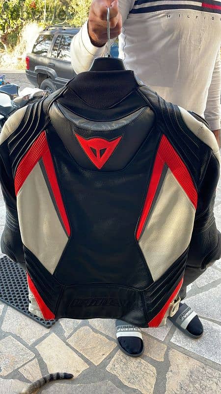 dainese leather jacket brand new 3