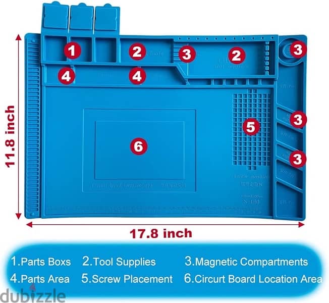 phone repair silicone mat 1