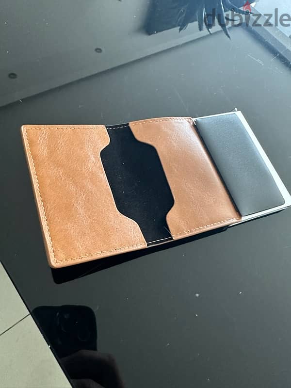 Men's Credit Card Holder Leather Bank Card 2