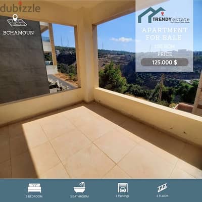 apartment for sale in bchamoun شقة جديدة ضمن موقع مميز للبيع في بشامون