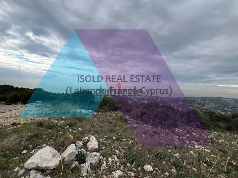 A 25,180m2 land for sale in Jbeil -Bentael /أرض للبيع في جبيل - بنتاعل 1