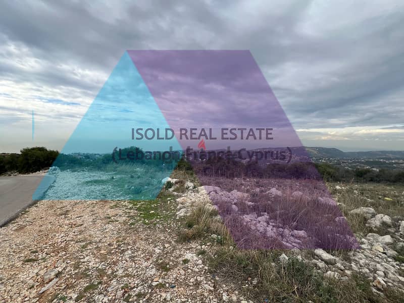 A 25,180m2 land for sale in Jbeil -Bentael /أرض للبيع في جبيل - بنتاعل 3