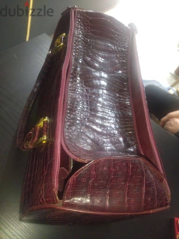 bag crocodile Antique 3