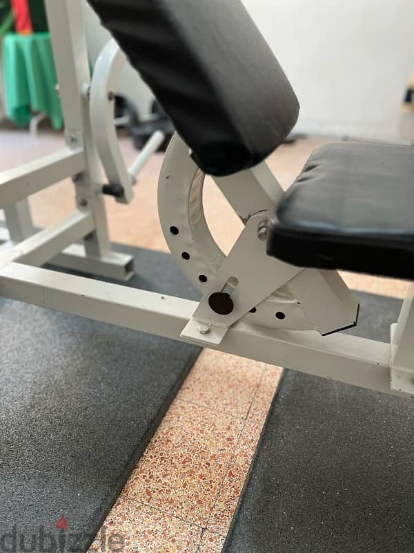 ( Full Home Gym) | Adjustable Bench | weights | Axes | Rubber Mats 7