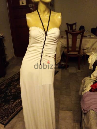 white long dress