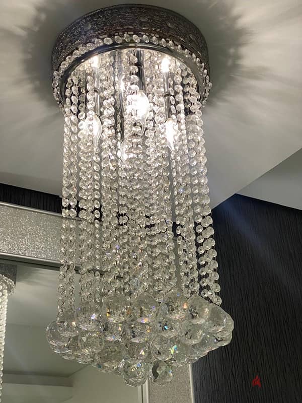 Five Crystal Chandeliers 8