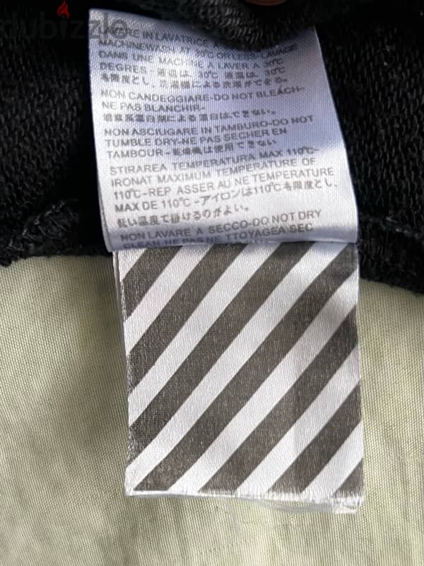 OFF-WHITE BLACK ARROWS HOODIE SWEATSHIRT 5