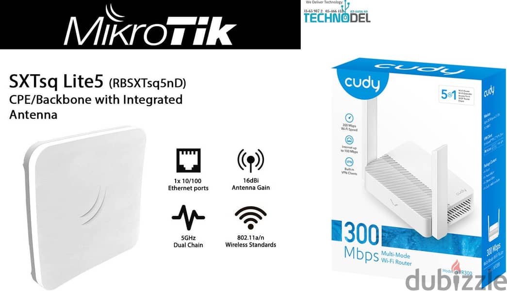 مكنة سطح + راوتر البيت  SXT SQ + ROUTER 0