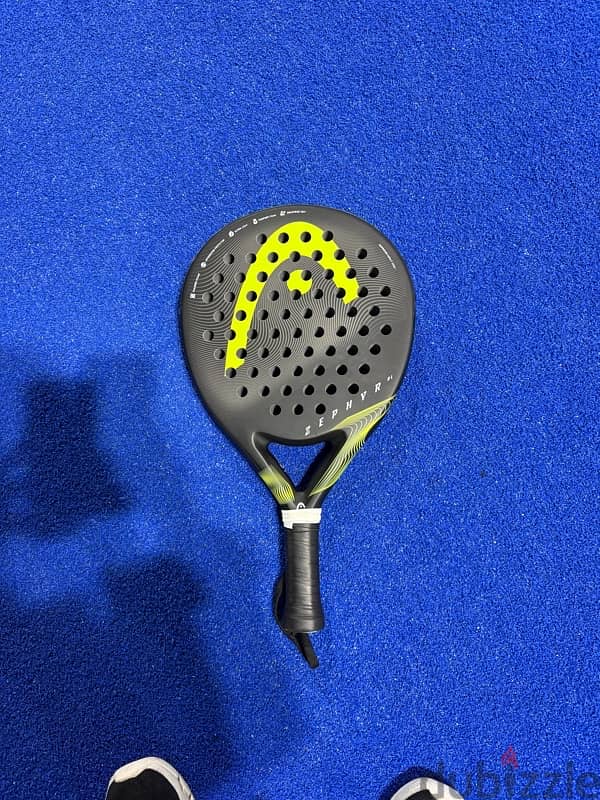 Head Zephyr Ul 2023 Padel Racquet Black/Yellow 1