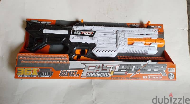 powerful machining foam bullet gun ( nerf  ) 0