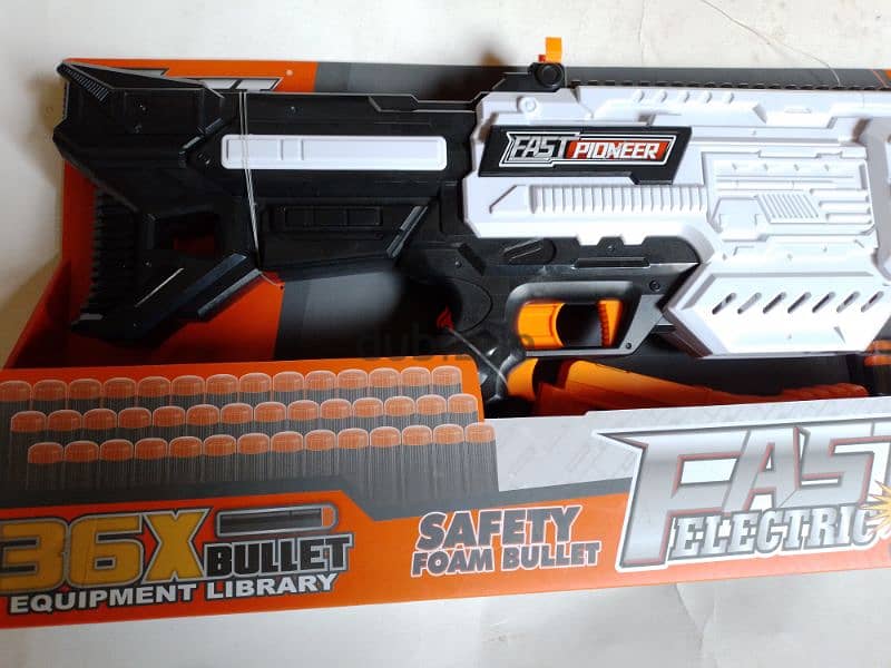 powerful machining foam bullet gun ( nerf  ) 1