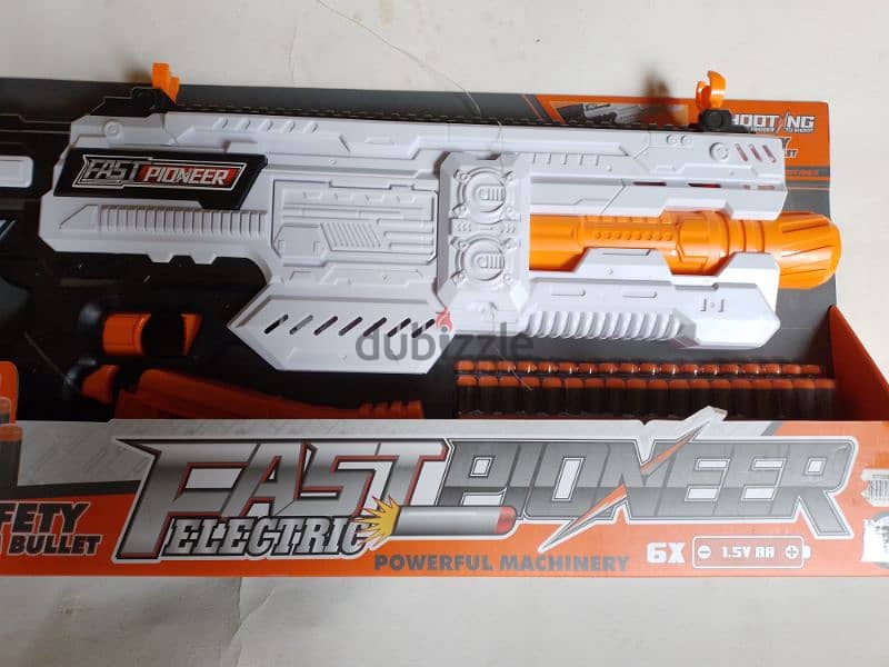 powerful machining foam bullet gun ( nerf  ) 2