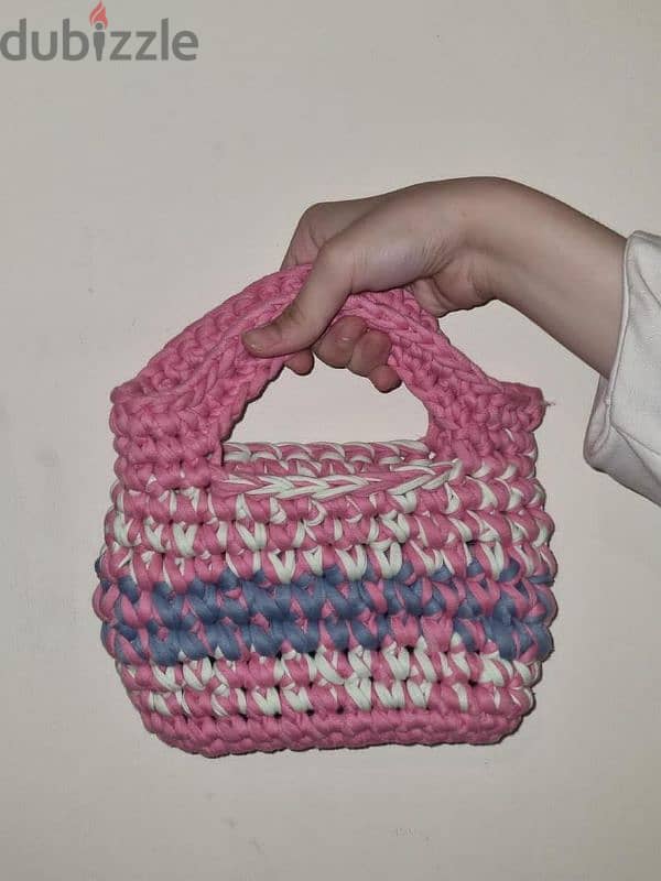 handmade crochet bag 0