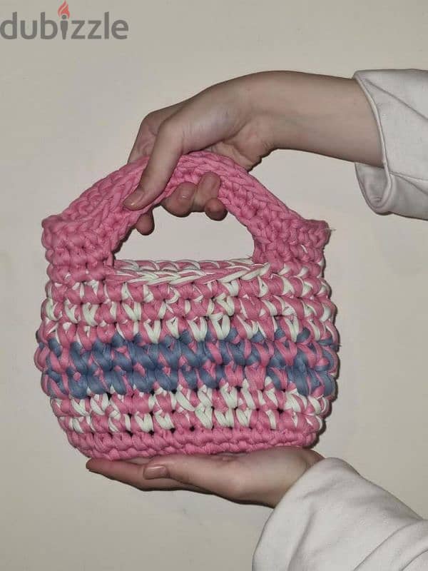 handmade crochet bag 1