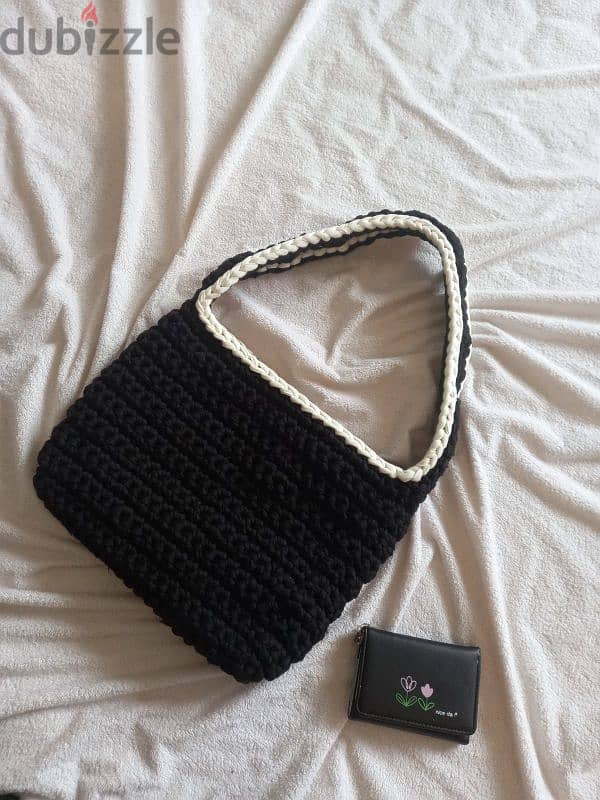 handmade crochet bag 0