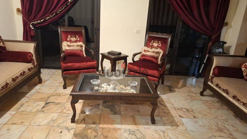 Full living room with salon for sale very good condition 6