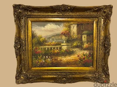 Italian Garden Painting