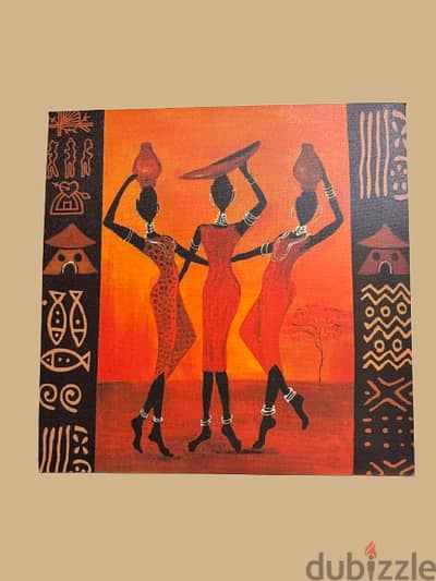 African Tribe Painting