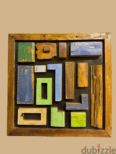 Rustic Puzzle Frame