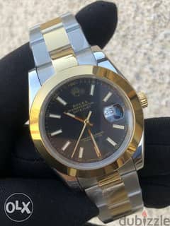 Rolex datejust two tone gold 0