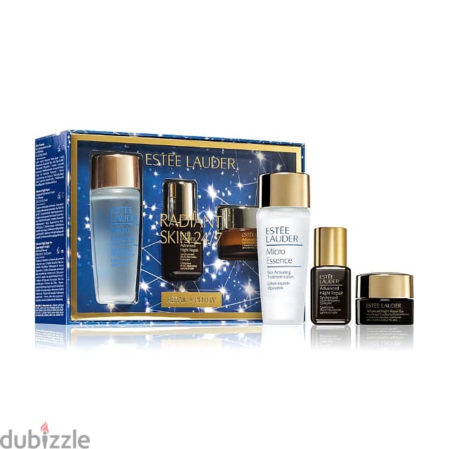 Estée Lauder Radiant Skin Set, Luxury 24/7 Anti-Aging & Hydration 2