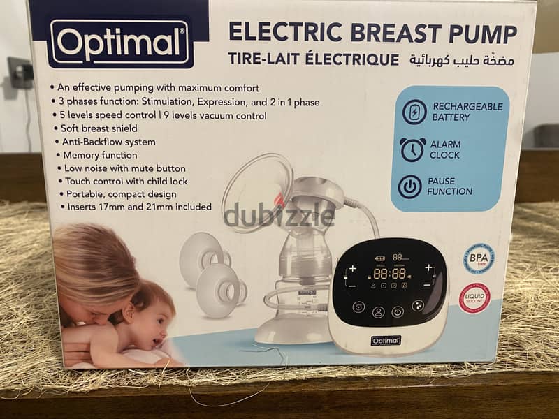 optimal electric pump breastfeeding 1