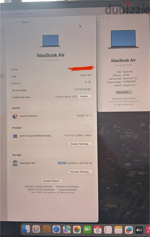 Apple MacBook Air 15.3in M2 $1499 or better offer 3