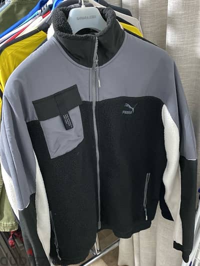 Puma sports winter fleece jacket Medium