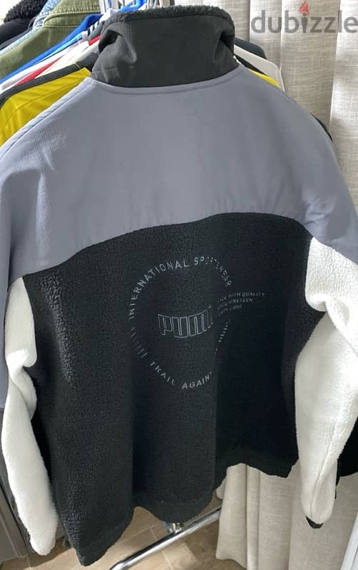 Puma sports winter fleece jacket Medium 1