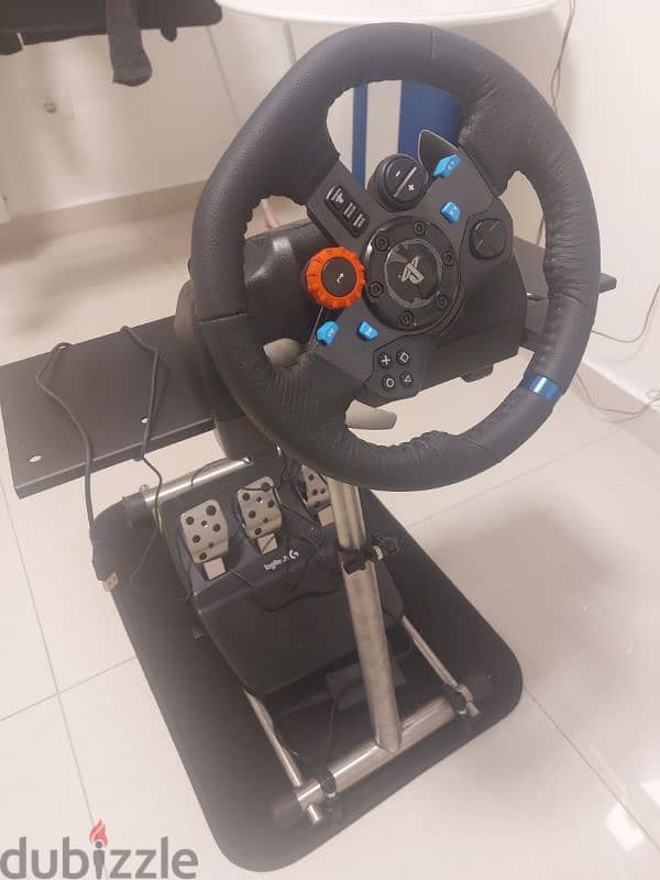 PS4+2 Consoles+10 Games+Logitech G29 Steering Wheel+ Stand 7