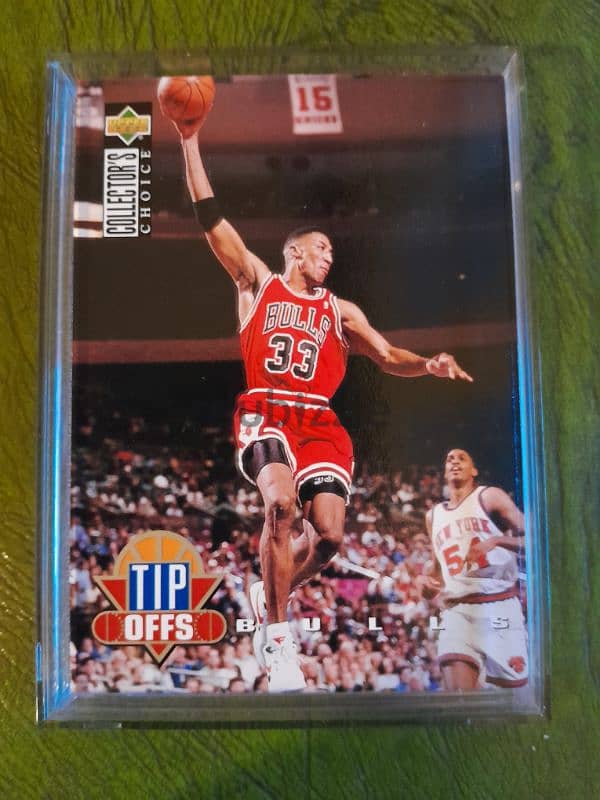 Scottie Pippen Tipoffs. Gem Mint condition. licensed. Chicago Bulls. 0