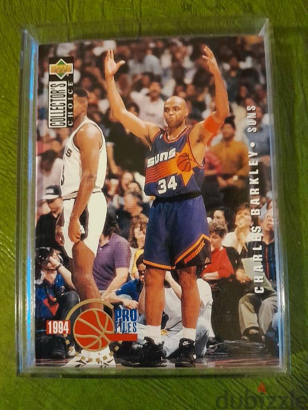 Charles Barkley profiles phoenix Suns. Gem Mint. 94 licensed 0