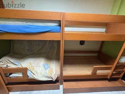 2 bunk bed , ٢ سرير طابقين