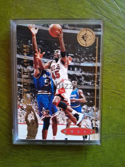 Michael Jordan 45 gem mint trading card 1994 "He's Back" french