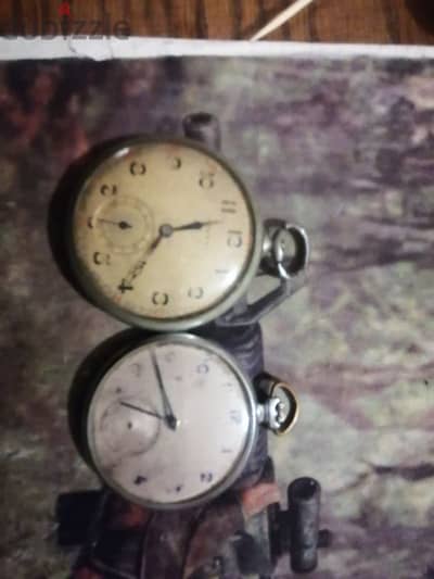 2 pocket watch very old and very rare manual movrment