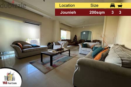 Jounieh 200m2 | Decorated | Flat | Quiet Street | High End | EH |