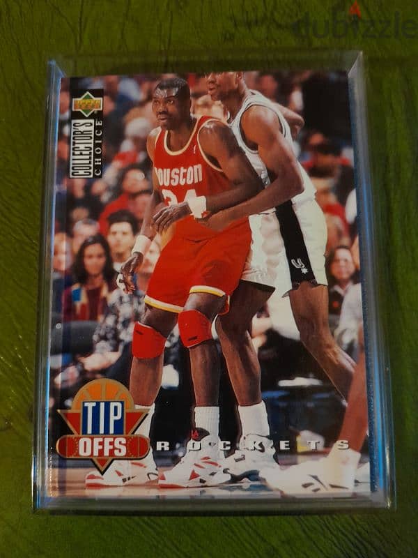 Hakeem Huston Rockets gem mint licensed trading card 1994 0