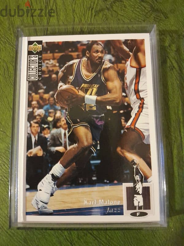 Carl Malone collectors choice mint condition licensed card 1994 0