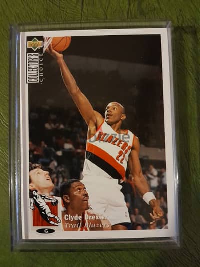 Clyde "the glide" Drexler licensed mint 1994 trading card