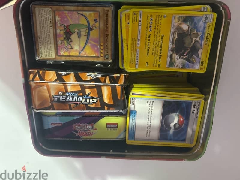 860 cards of pockemon and yugi including gx ex gold card and silver …. 1