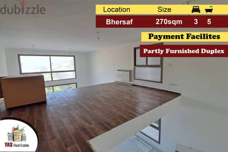 Bhersaf 270m2 | Duplex | Partly Furnished | Payment Facilities | AMK |