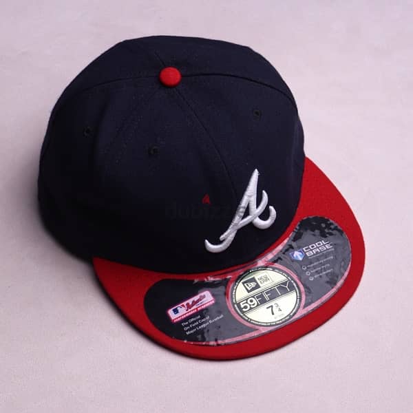 NEW ERA x MLB Atlanta Braves Blue & Red Cap. (XL) 0