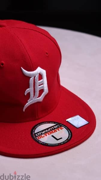 CITY HUNTER x MLB Detroit Tigers Red Cap. (L) 1