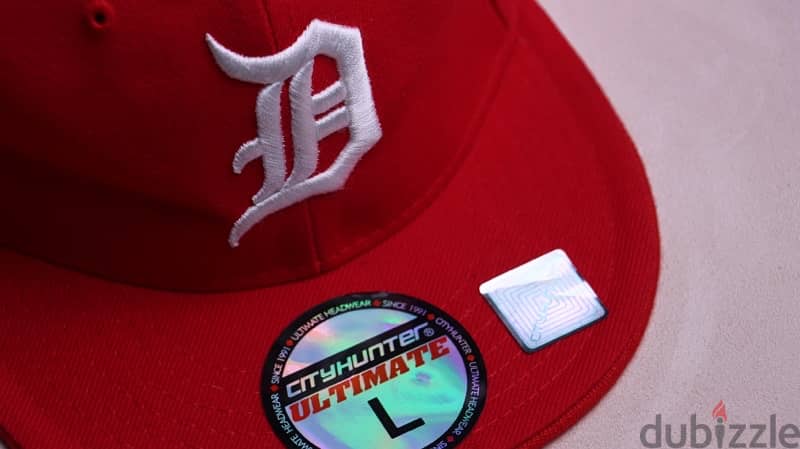 CITY HUNTER x MLB Detroit Tigers Red Cap. (L) 2