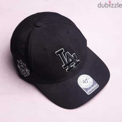 47 BRAND x MLB Los Angeles Dodgers National Black Cap. (ADJ)