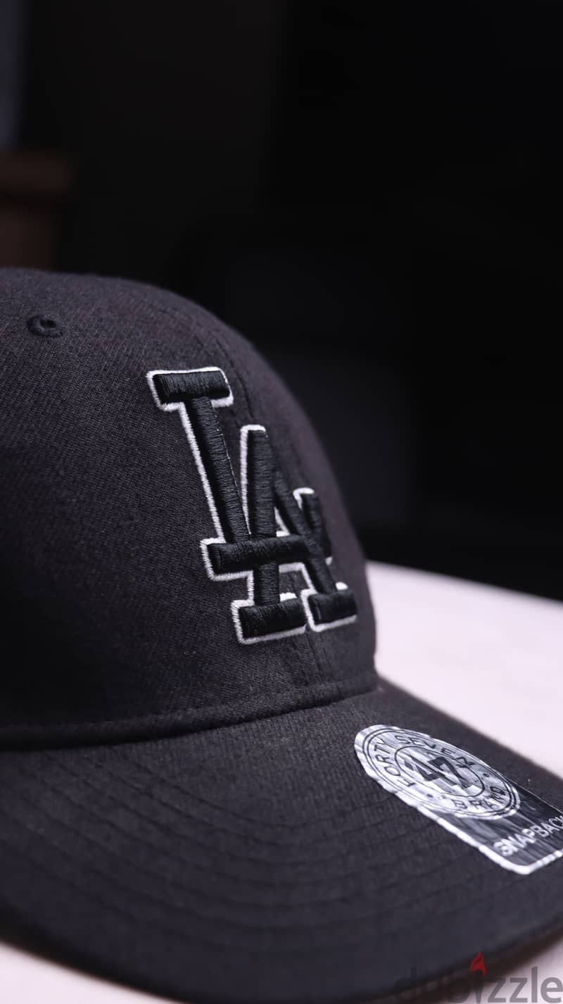 47 BRAND x MLB Los Angeles Dodgers National Black Cap. (ADJ) 2