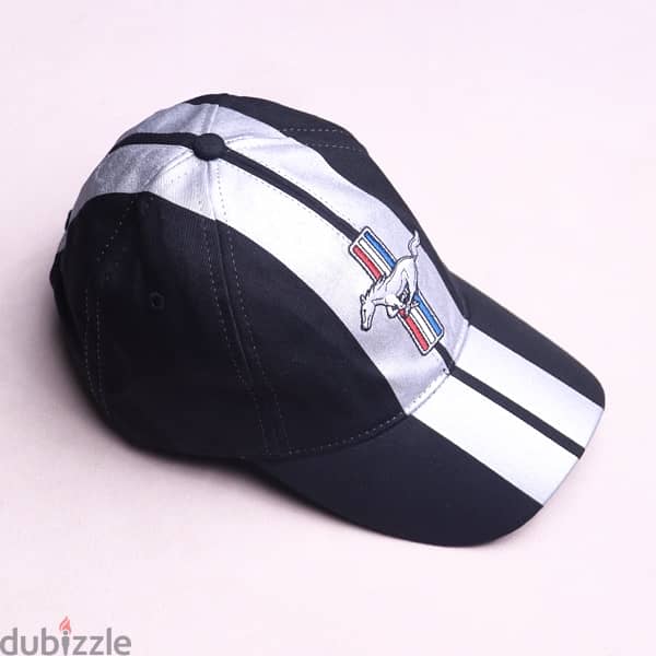 FORD MUSTANG Muscle Car Black & Grey Cap. (ADJ) 0