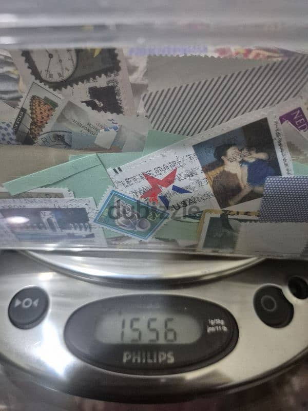 huge box of stamps (1.5kg) 1