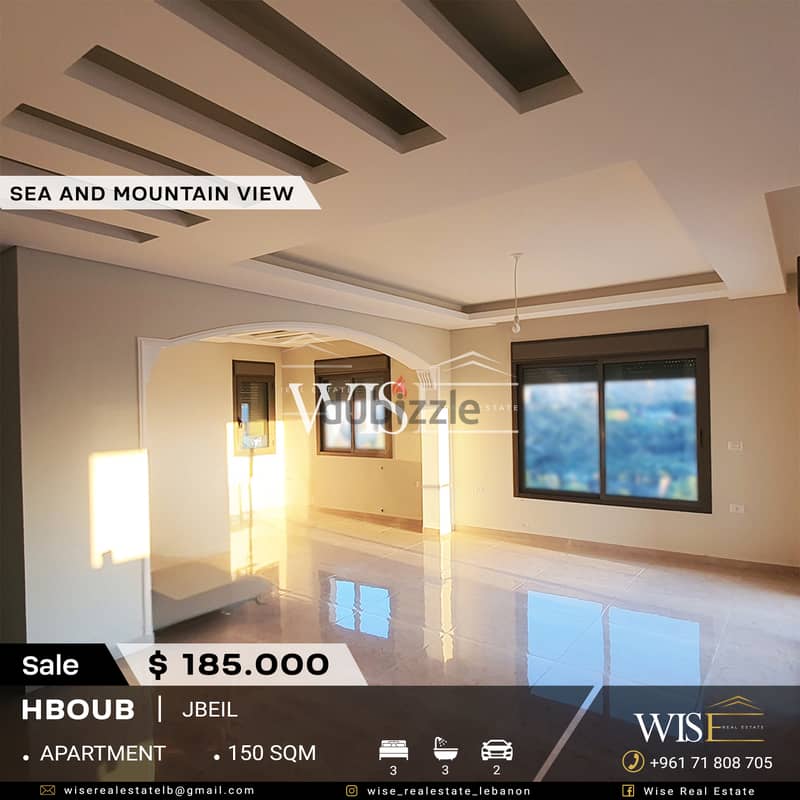 150 SQM Apartment for SALE in Hboub-Jbeil! 0